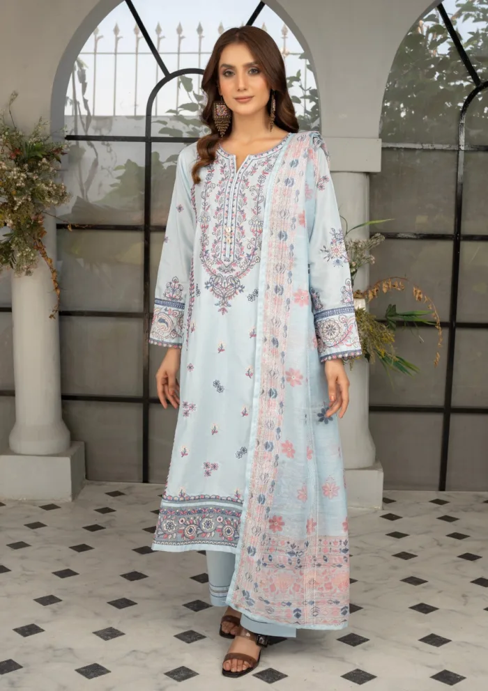 Ziara Edit 25 D 08 Reeva Mehwar Luxury Lawn Collection - Image 3