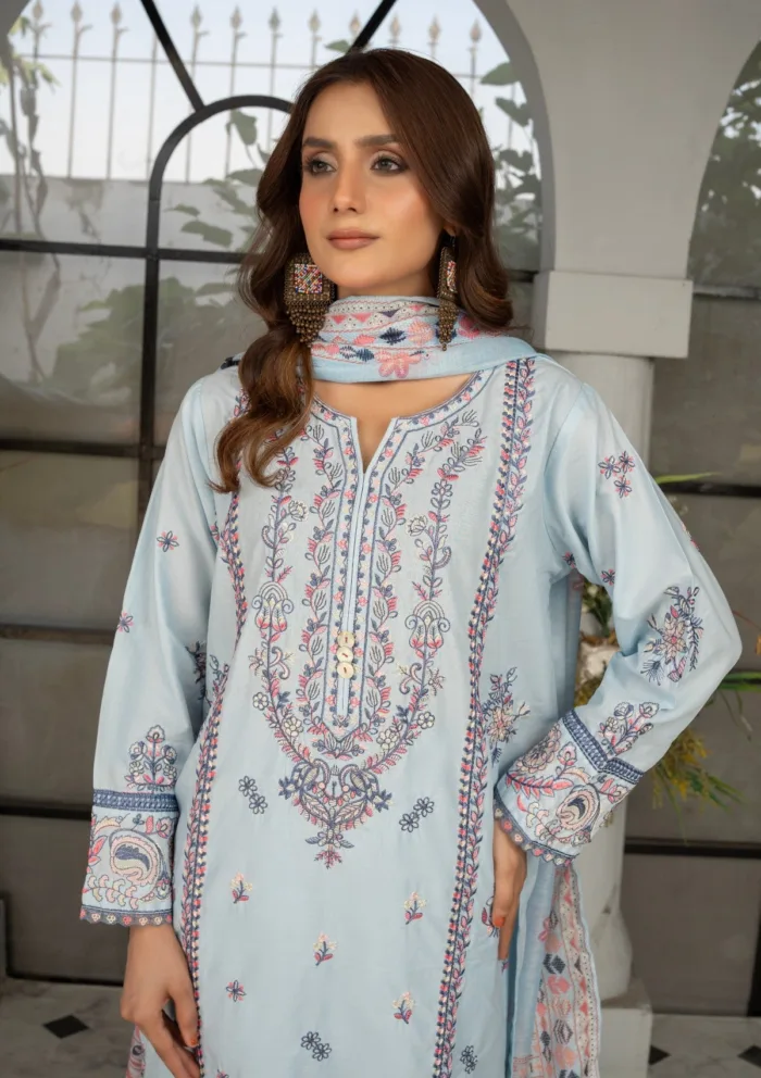 Ziara Edit 25 D 08 Reeva Mehwar Luxury Lawn Collection - Image 4