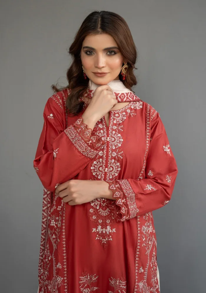 Ziara Edit 25 D 09 Elaya Mehwar Luxury Lawn Collection - Image 2
