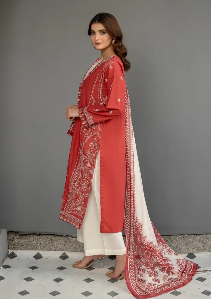 Ziara Edit 25 D 09 Elaya Mehwar Luxury Lawn Collection - Image 4
