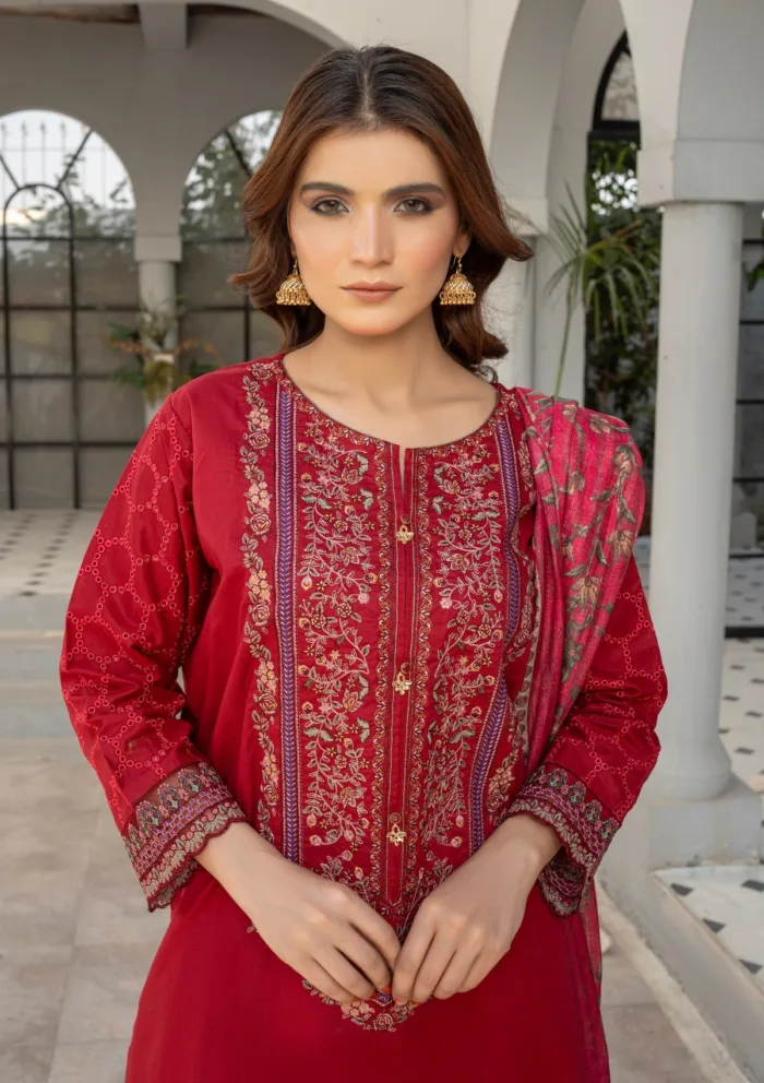 Ziara Edit 25 D 10 Sana Mehwar Luxury Lawn Collection - Image 4