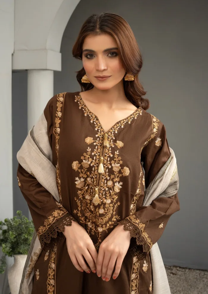 Ziara Edit 25 D 11 Lina Mehwar Luxury Lawn Collection - Image 3