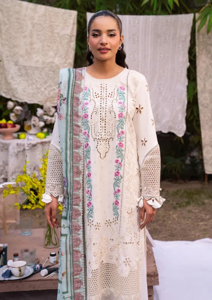 Zoya Fatima ABEER Eid Luxe 25 Luxury Lawn Collection - Image 2