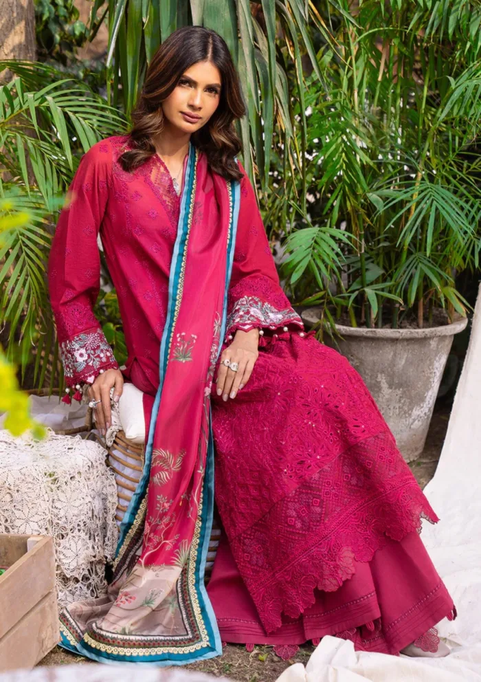 Zoya Fatima NAZ Eid Luxe 25 Luxury Lawn Collection - Image 2