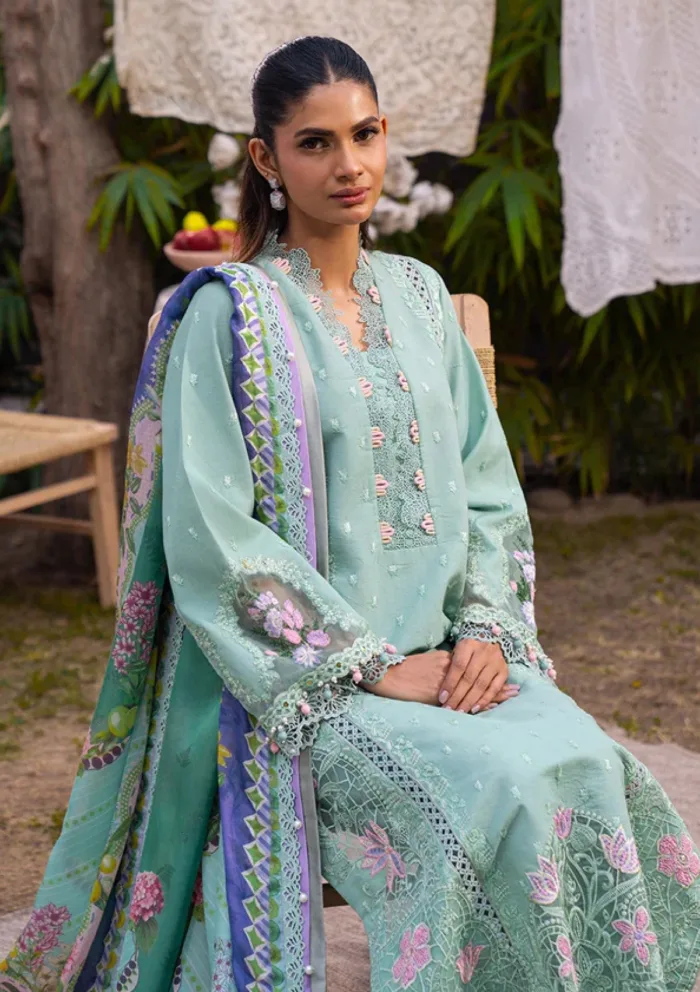 Zoya Fatima NEESHA Eid Luxe 25 Luxury Lawn Collection - Image 3