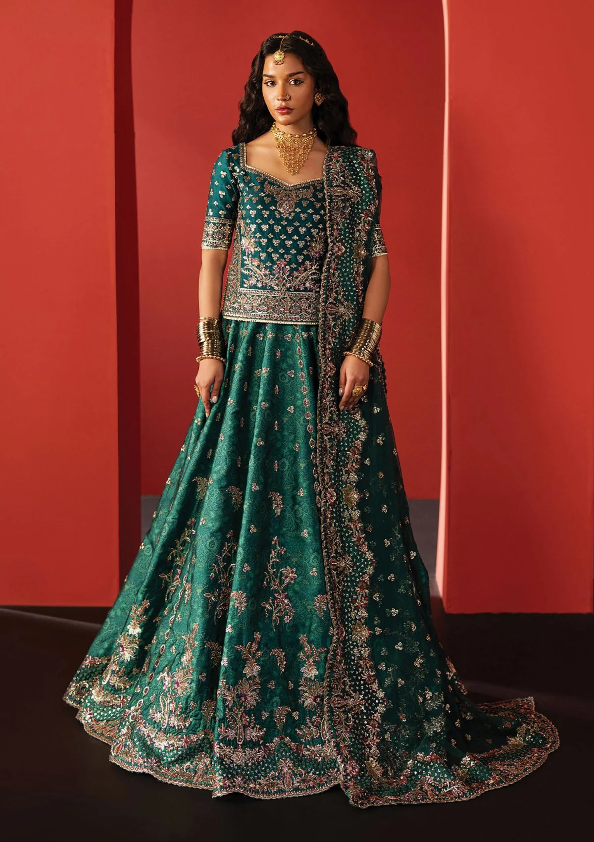 Afrozeh As-25-02 Afsar Divani The Silk Edit Formals 3 Afrozeh As-25-02 Afsar