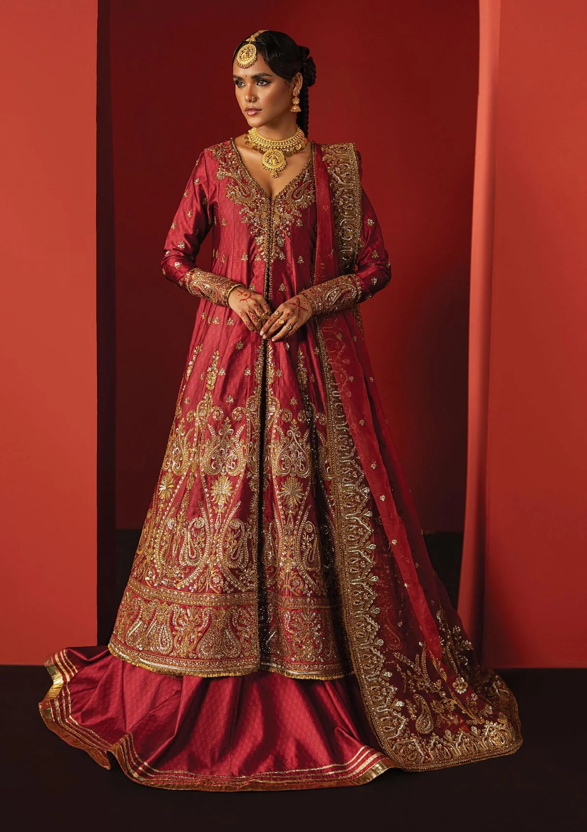Afrozeh As-25-03 Bahaar Divani The Silk Edit Formals 1 Afrozeh As-25-03 Bahaar