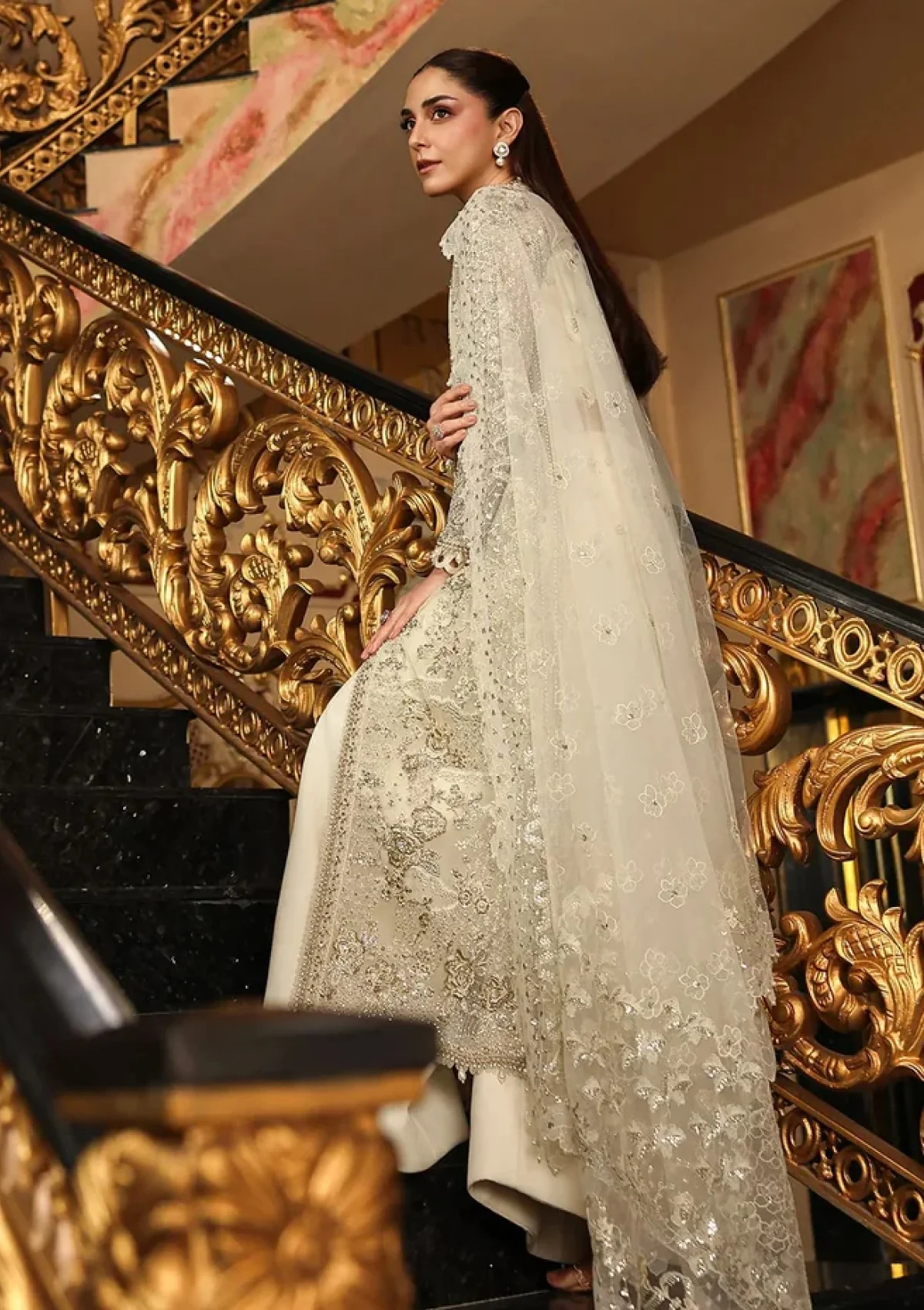 Elaf Premium Esh-01 Celestia Stardom Handwork 25 Formals 4 Elaf Premium Esh-01 Celestia