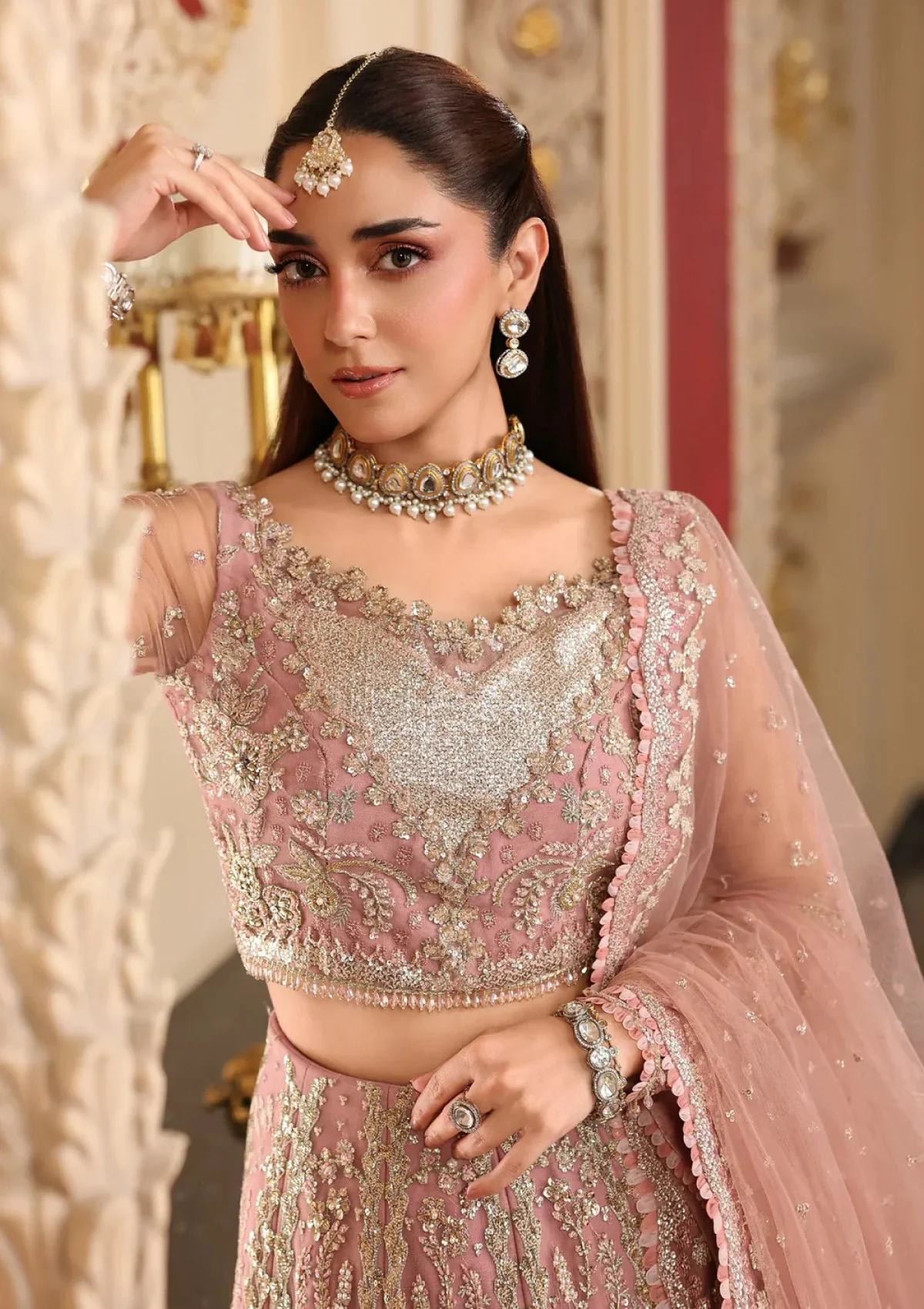 Elaf Premium Esh-02 Glamorous Stardom Handwork 25 Formals 2 Elaf Premium Esh-02 Glamorous