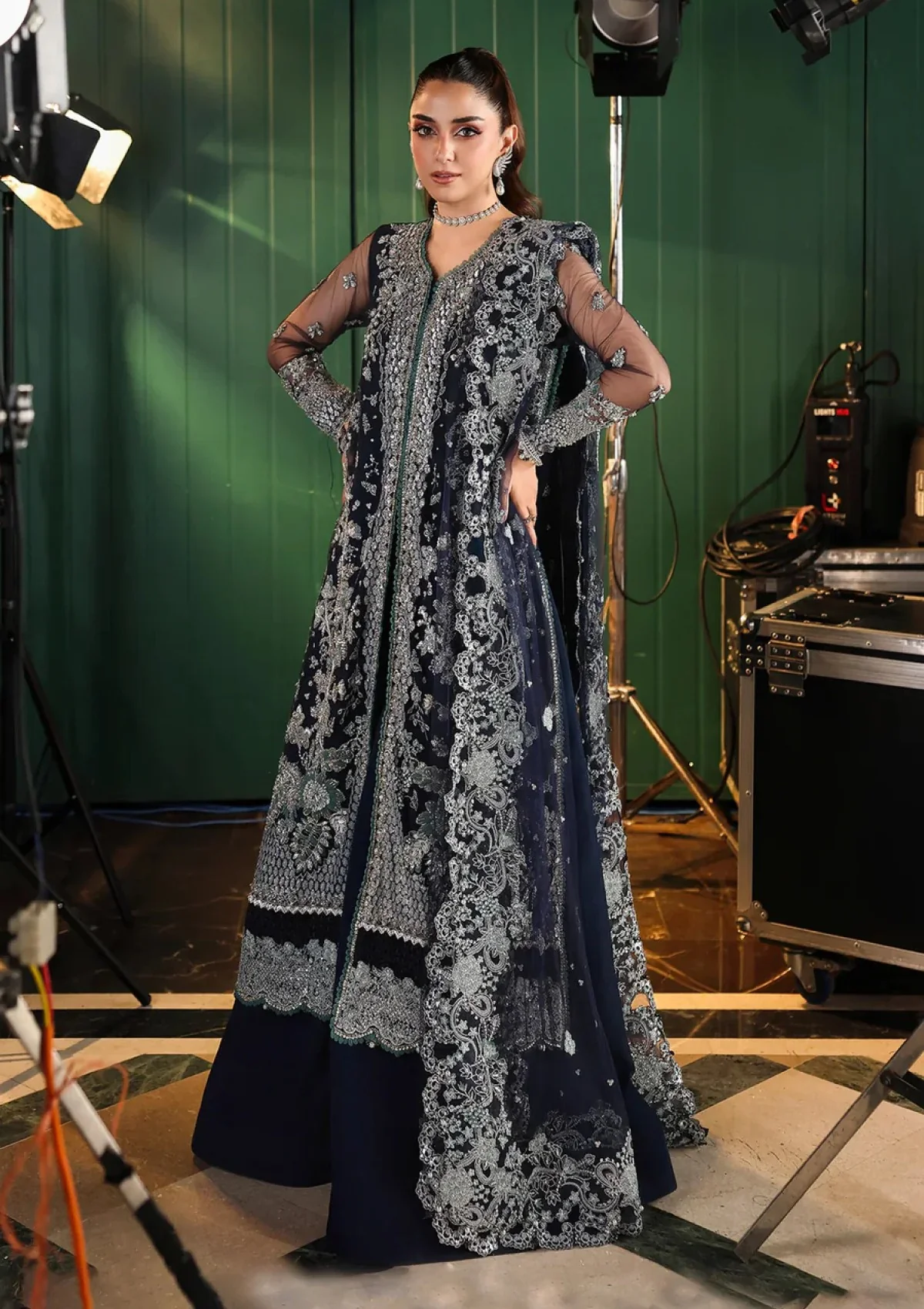 Elaf Premium Esh-06 Skyfall Stardom Handwork 25 Formals 1 Elaf Premium Esh-06 Skyfall