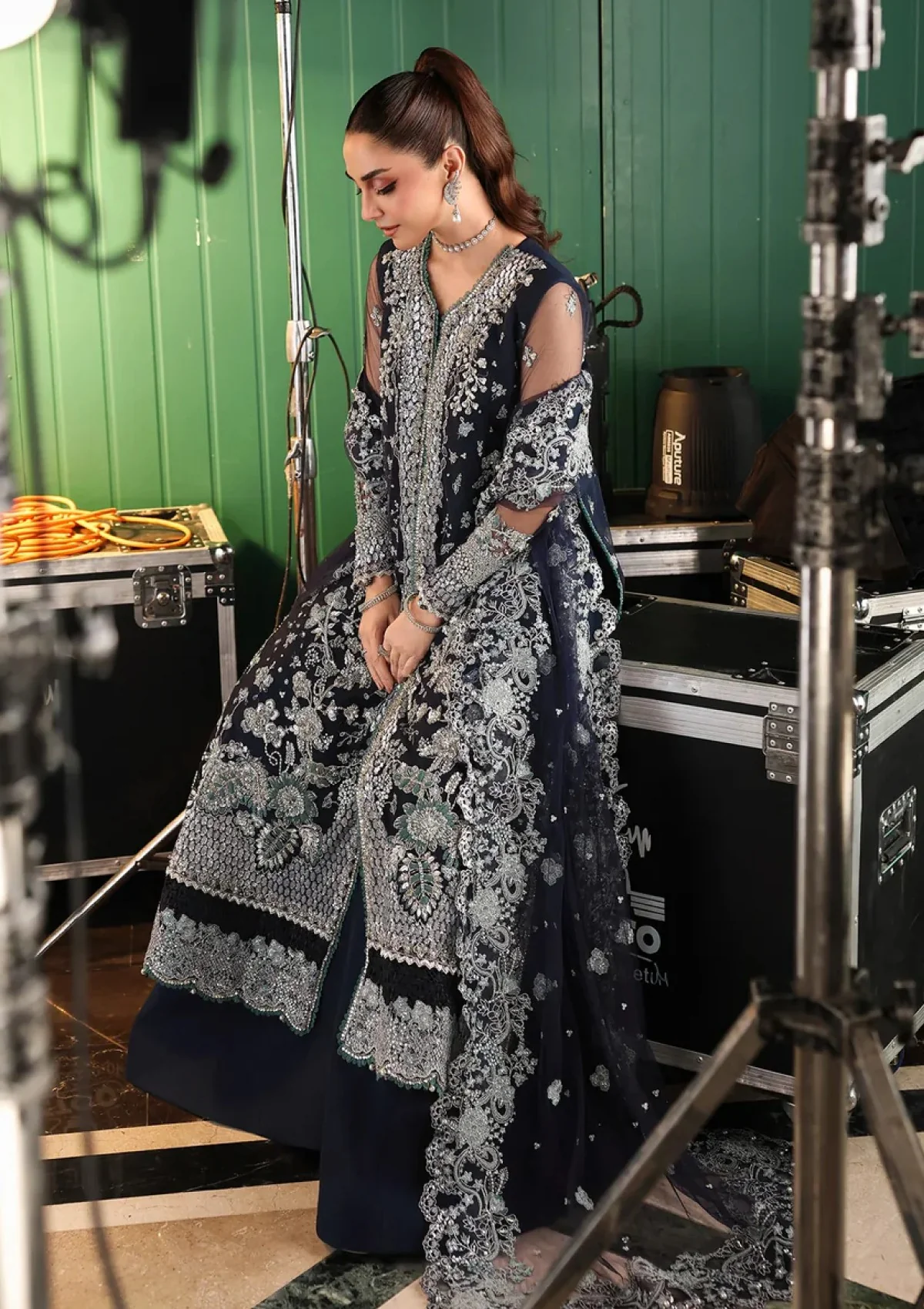 Elaf Premium Esh-06 Skyfall Stardom Handwork 25 Formals 3 Elaf Premium Esh-06 Skyfall