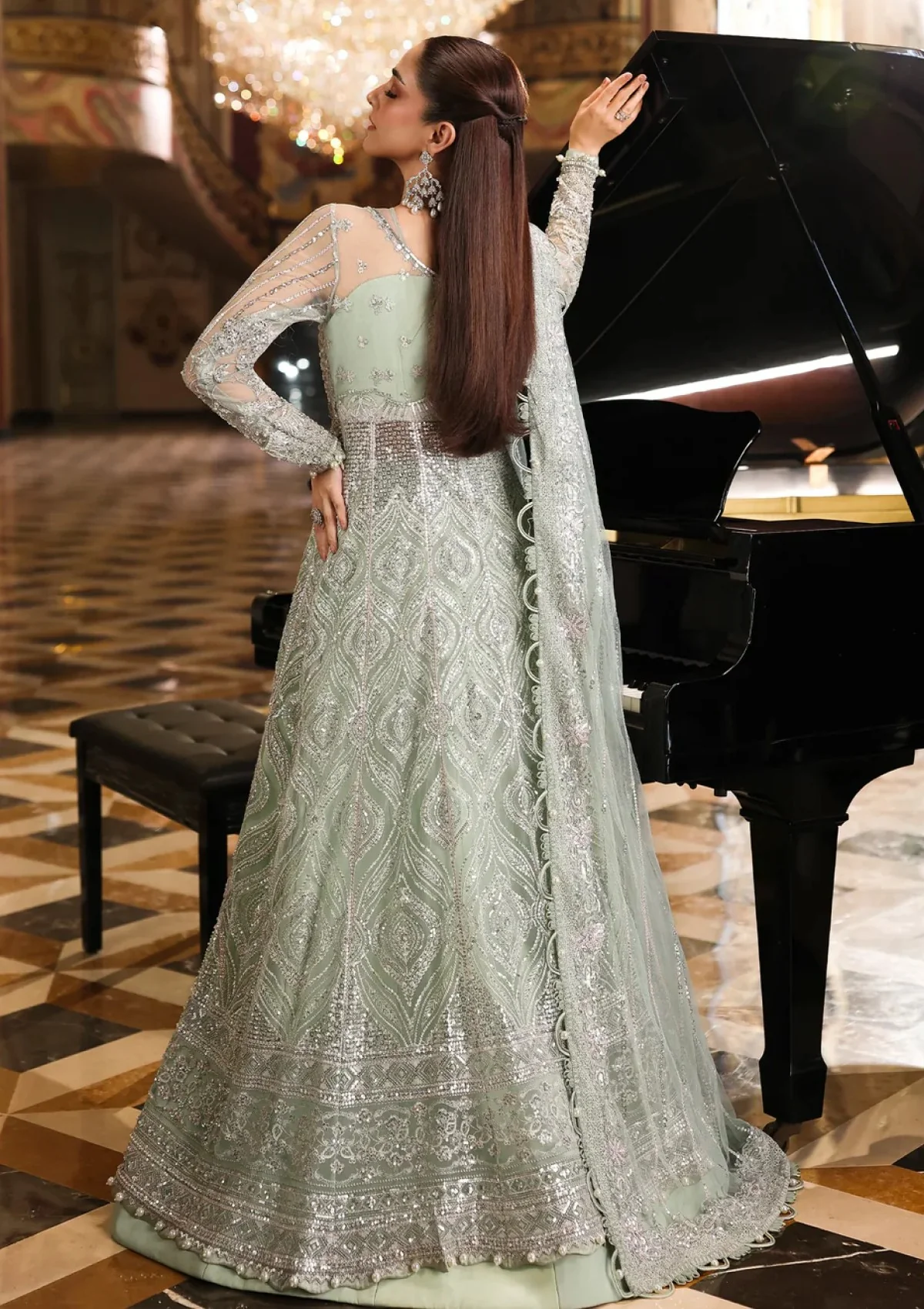 Elaf Premium Esh-10 Diana Stardom Handwork 25 Formals 4 Elaf Premium Esh-10 Diana