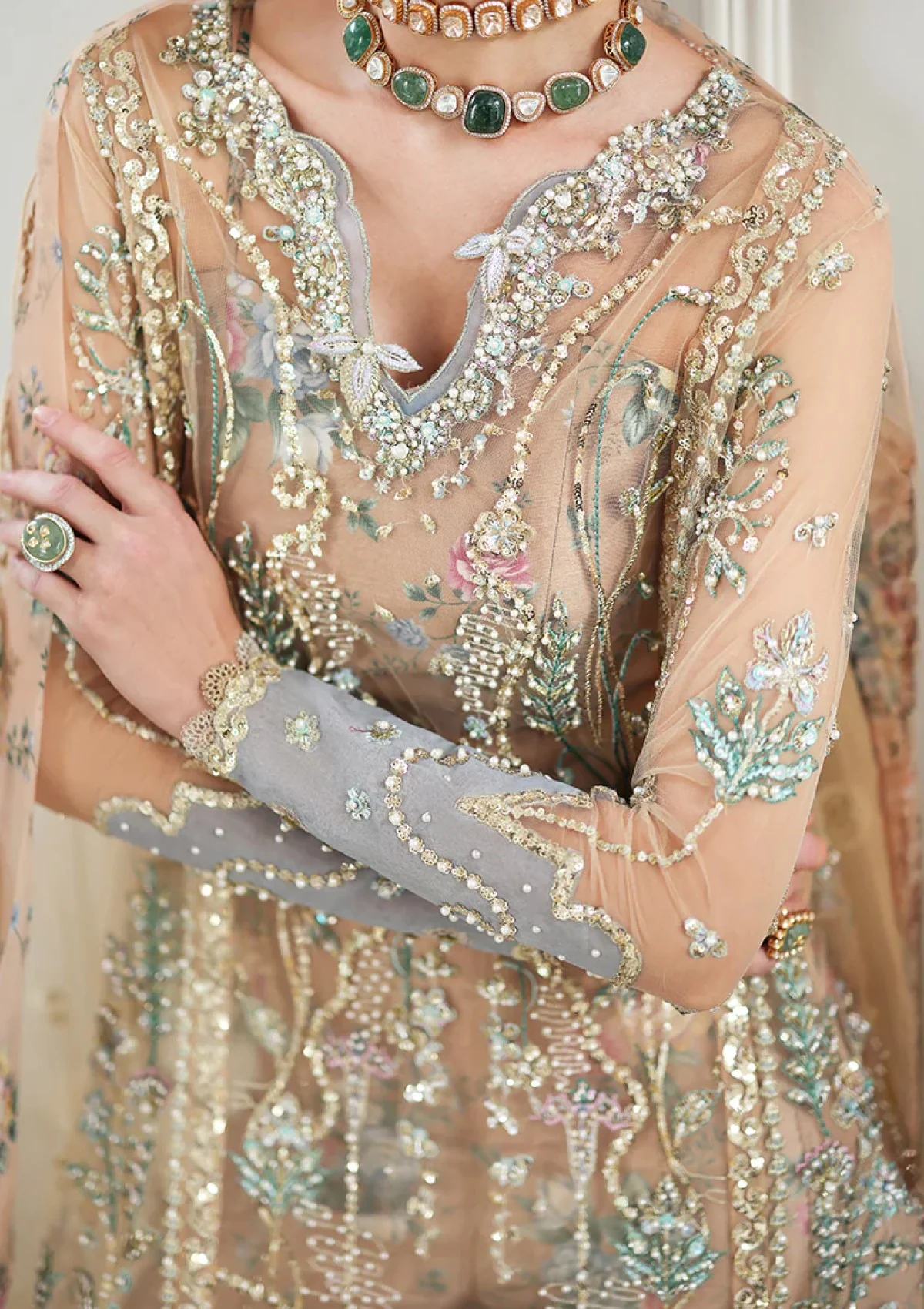 Mushq Mw-01 Calarissa The Muse Wedding Formals Unstitched 25 2 Mushq Mw-01 Calarissa