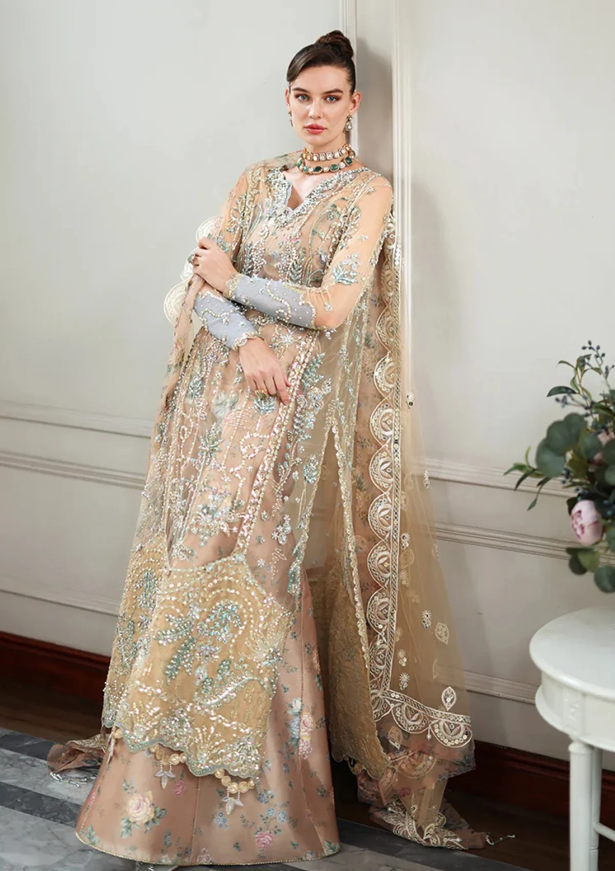 Mushq Mw-01 Calarissa The Muse Wedding Formals Unstitched 25 4 Mushq Mw-01 Calarissa