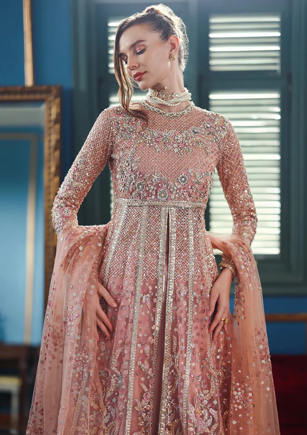 Mushq Mw-09 Shayna The Muse Wedding Formals Unstitched 25 2 Mushq Mw-09 Shayna
