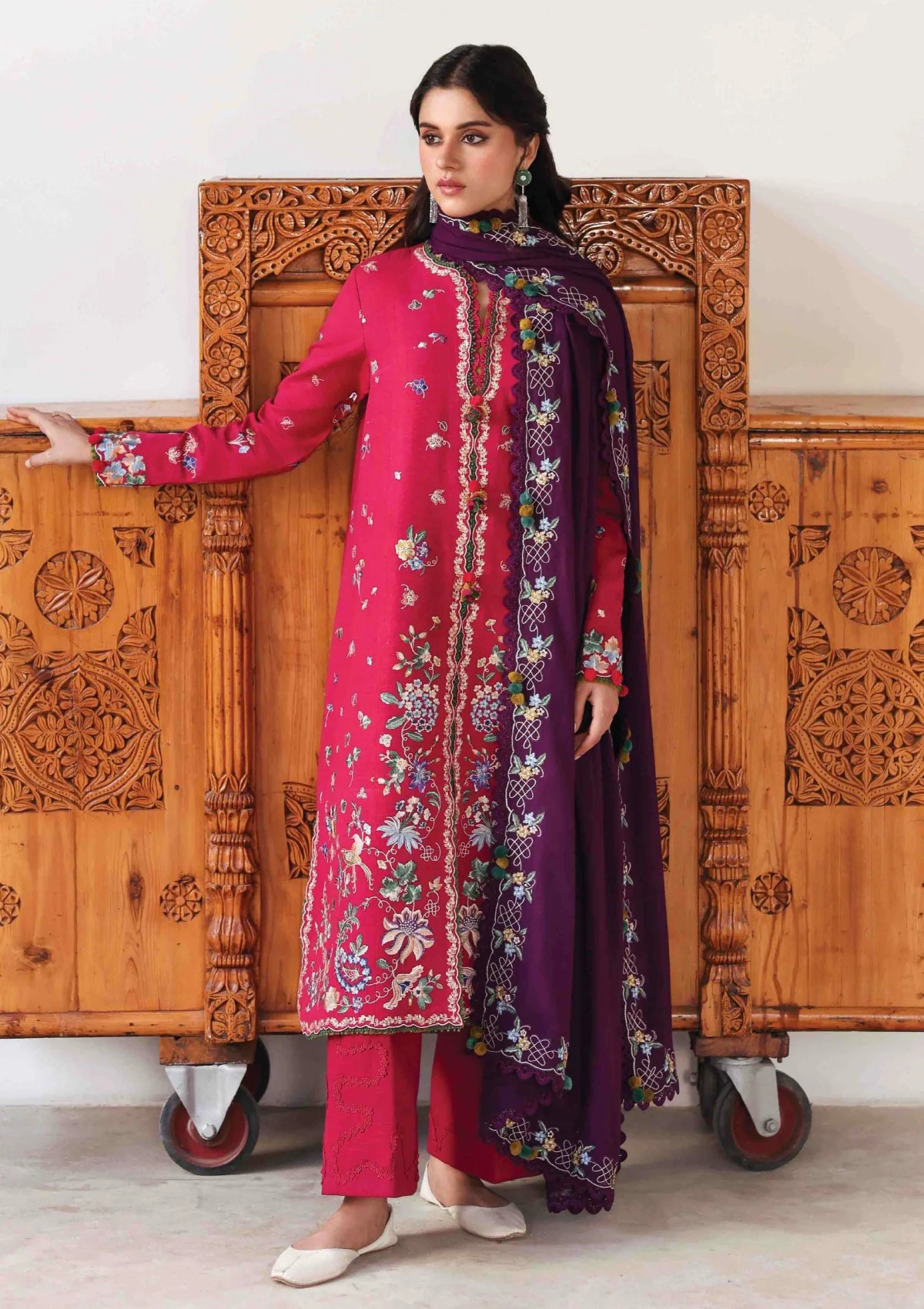 Republic Womenswear Elaria D-8 Amaris 25 Luxury Shawl Winter Collection 1 Republic Womenswear Elaria D-8