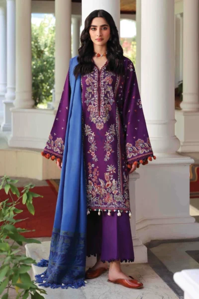 Republic Womenswear Kaia D-03 Amaris 25 Luxury Shawl Winter Collection