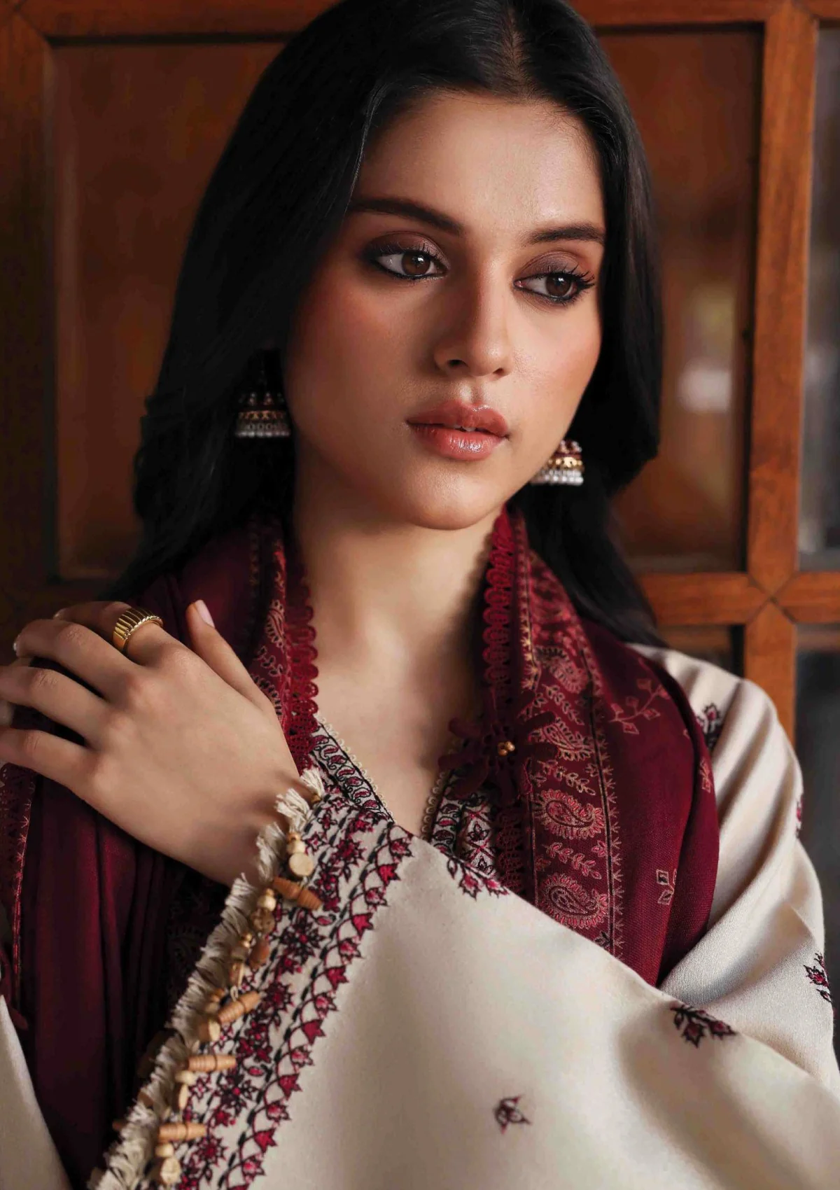 Republic Womenswear Liora D-02 Amaris 25 Luxury Shawl Winter Collection 2 Republic Womenswear Liora D-02