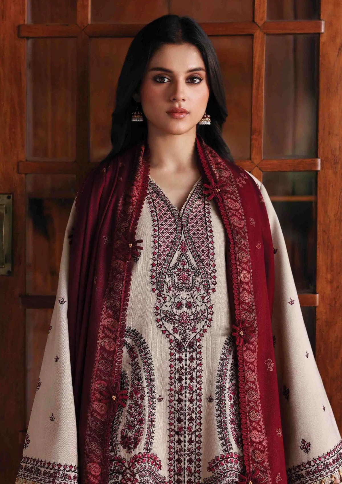 Republic Womenswear Liora D-02 Amaris 25 Luxury Shawl Winter Collection 4 Republic Womenswear Liora D-02