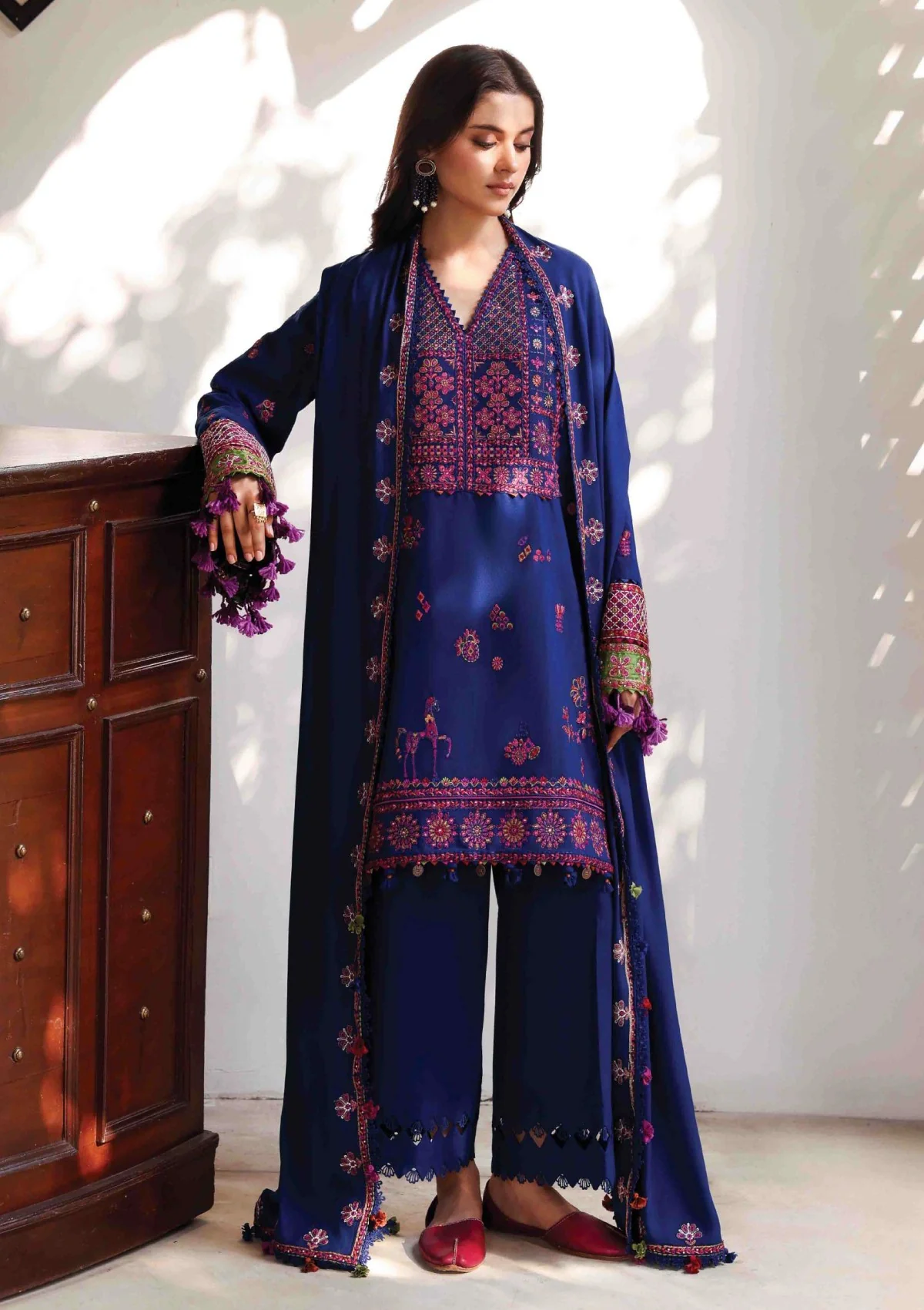 Republic Womenswear Maris D-10 Amaris 25 Luxury Shawl Winter Collection 1 Republic Womenswear Maris D-10