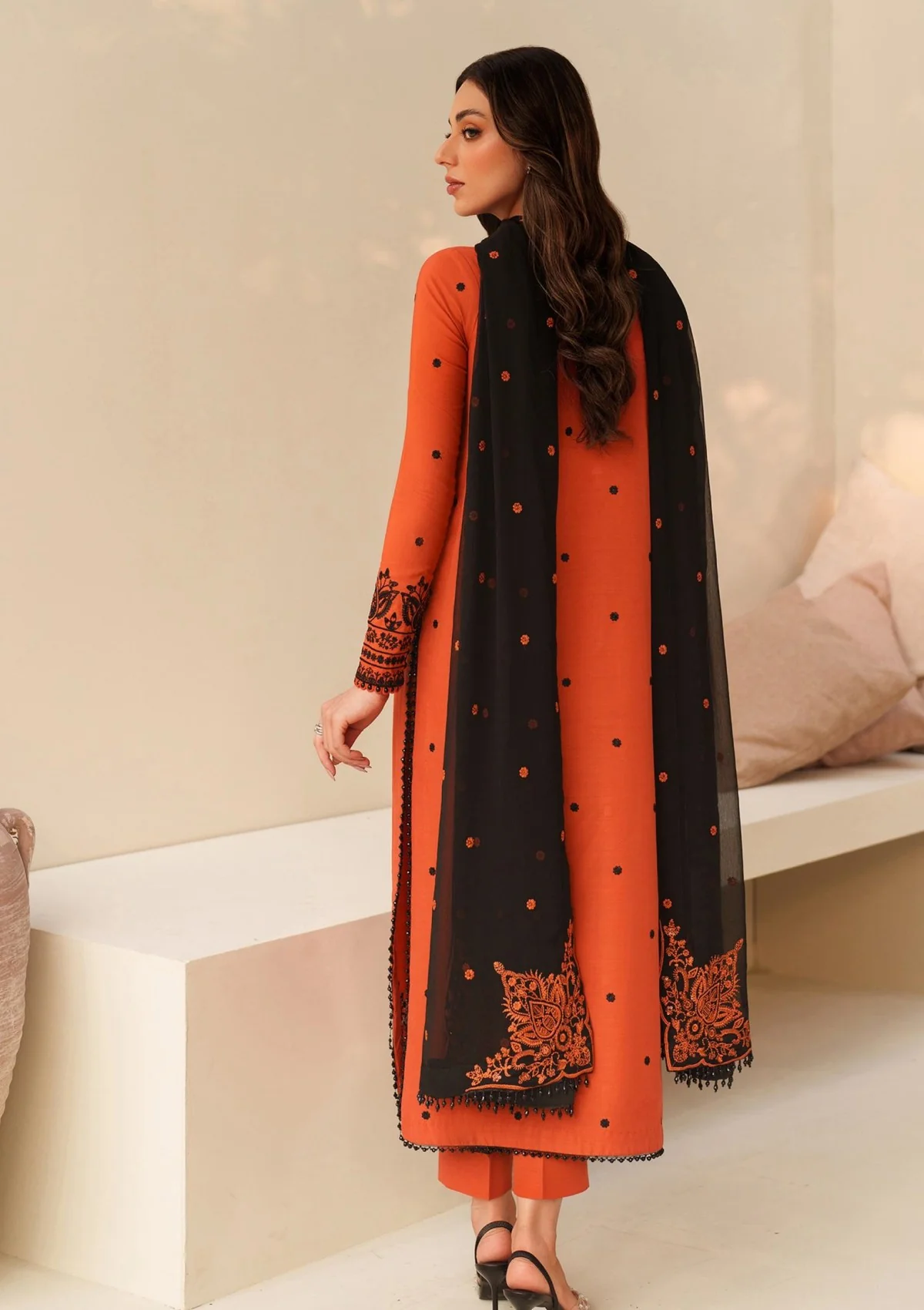 Zarif Zt26-05 Sangria Tabeer The Silk Edit Winter 4 Zarif Zt26-05 Sangria