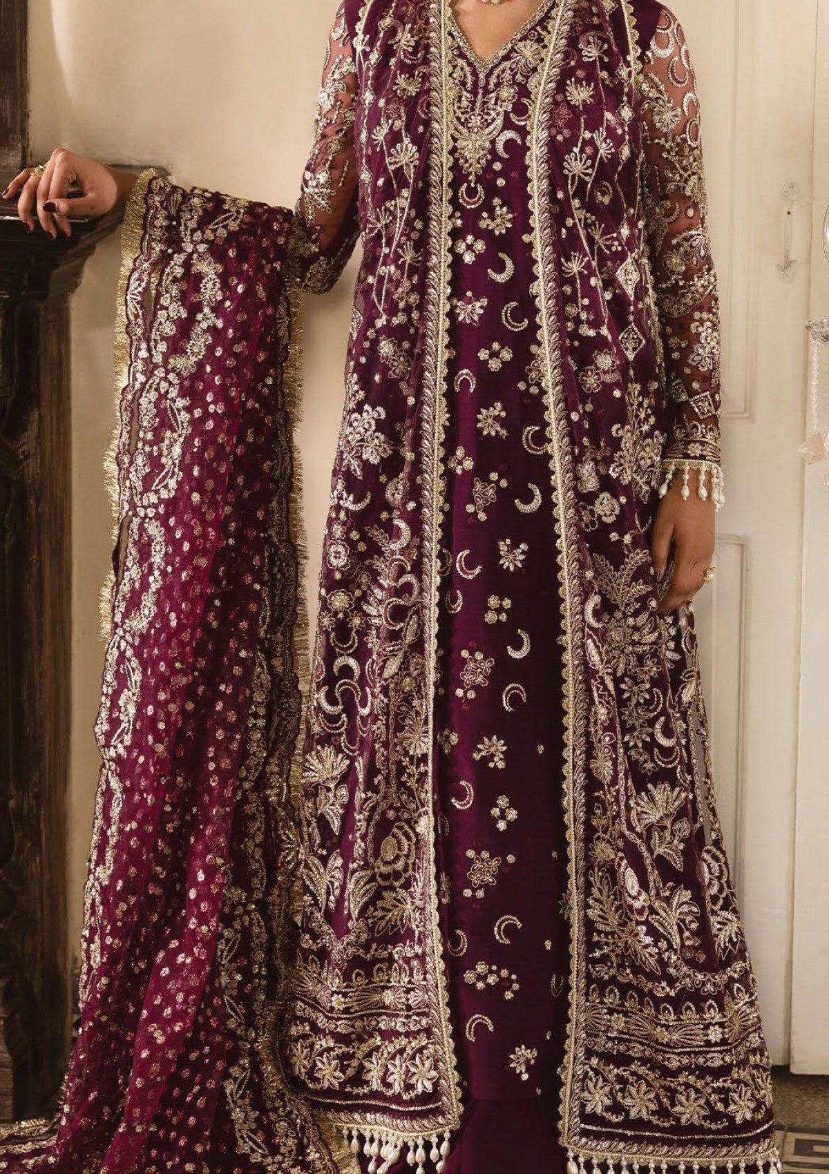 Afrozeh Dastangoi Awe-05 Gildentide Formals Collection 4 Afrozeh Dastangoi Awe-05 Gildentide Formals Collection - Image 4