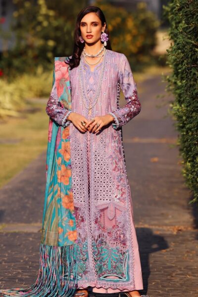 Afrozeh Unstitched 25 Al-08 Chrysa Lawn Collection