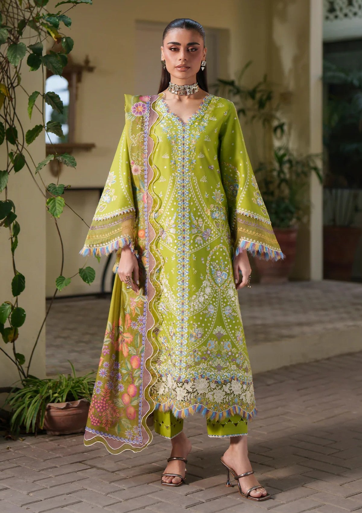 Bin Ilyas Heritage Dore H-172 B Summer 26 Lawn 1 Bin Ilyas Heritage Dore H-172 B
