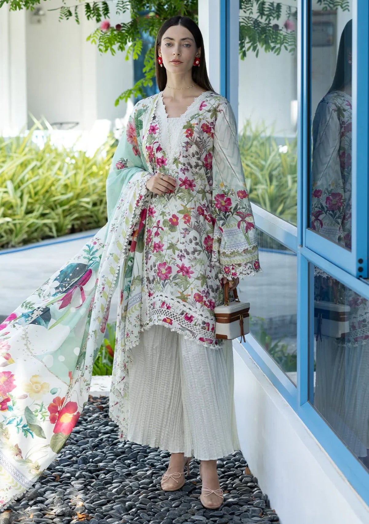 Elaf Premium Epn-09B Chantilly Santorini Prints 26 1 Elaf Premium Epn-09B Chantilly