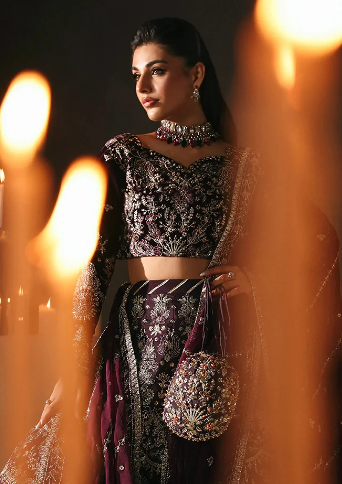 Gulaal Gmv-10 Calira Marais Unstitched Formals Velvet 25 2 Gulaal Gmv-10 Calira