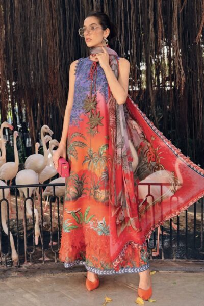 Maria B M Prints Mbss-07B