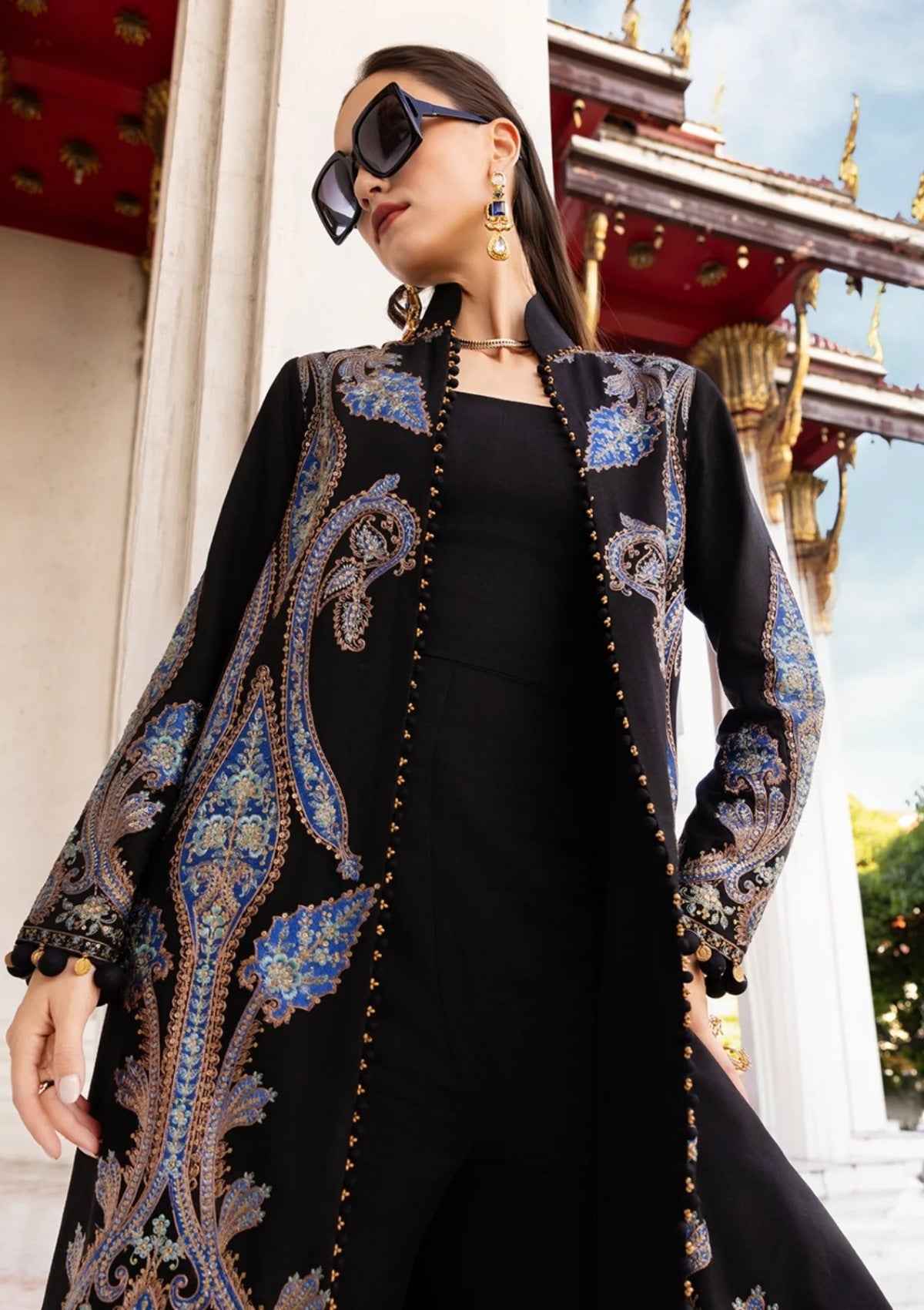 Maria B M Prints Mmwe-06 B Winter Edit 25 Winter Collection 2 Maria B M Prints Mmwe-06 B Winter Edit 25 Winter Collection - Image 2