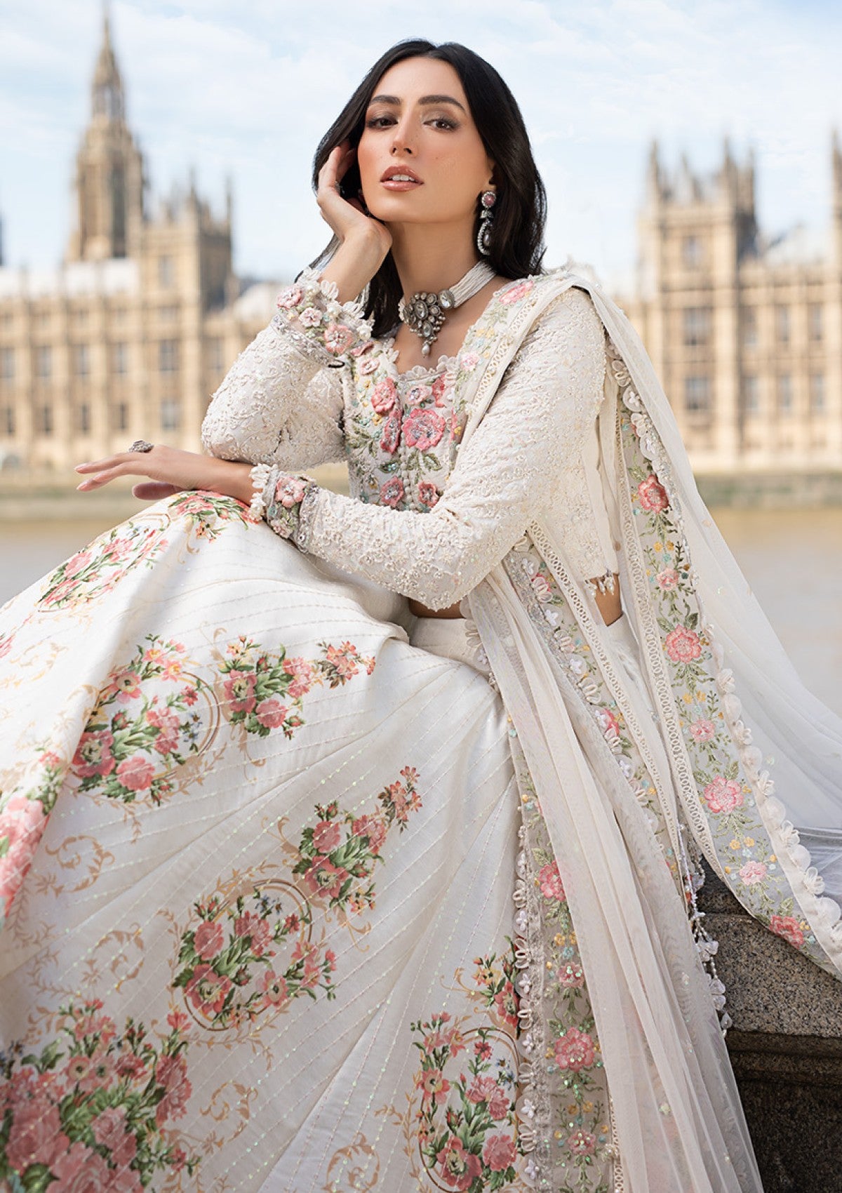 Maria B Soiree 25 Mwf-02 Unstitched Vol 1 Formals Collection 3 Maria B Soiree 25 Mwf-02 Unstitched Vol 1 Formals Collection - Image 3