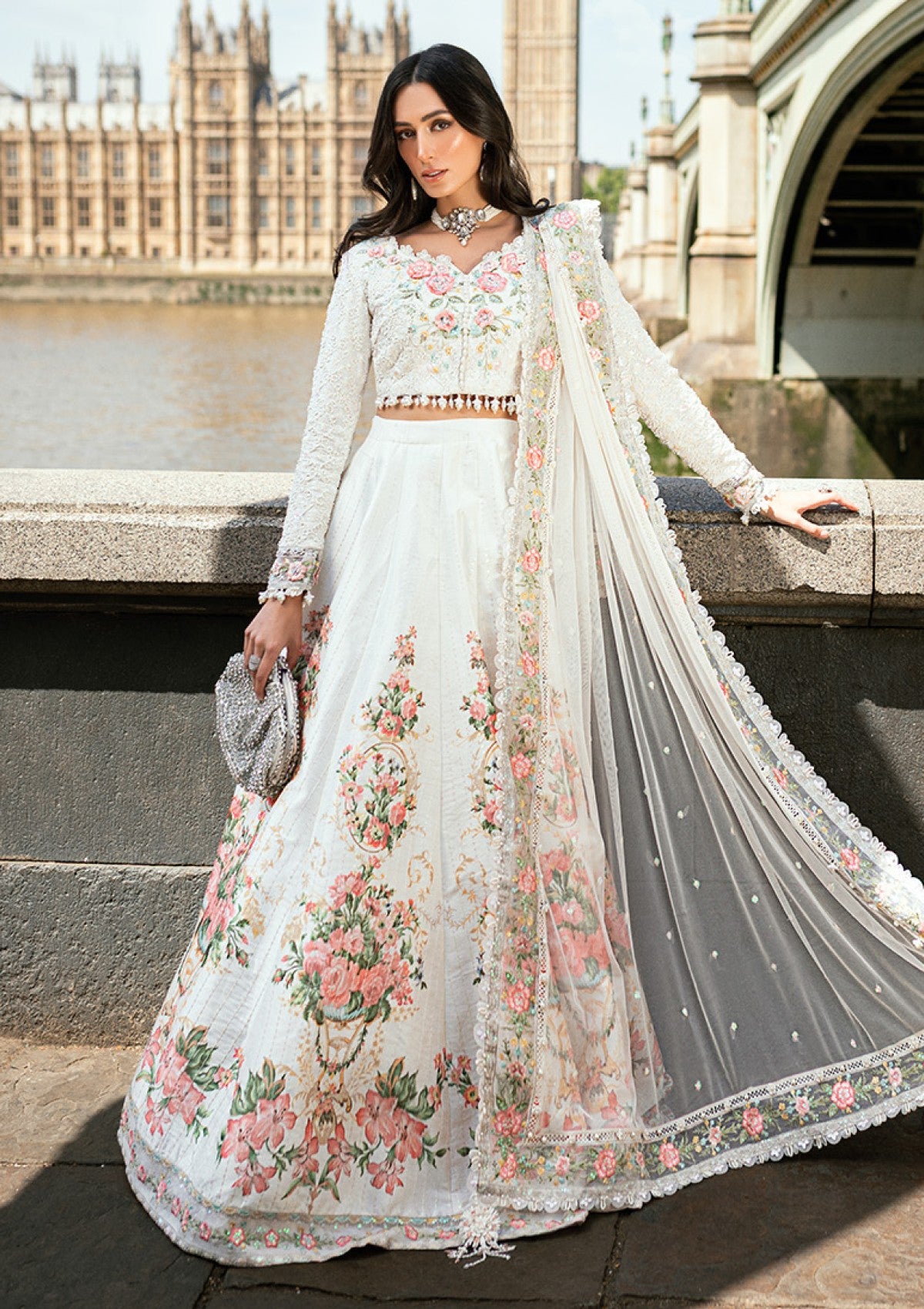 Maria B Soiree 25 Mwf-02 Unstitched Vol 1 Formals Collection 4 Maria B Soiree 25 Mwf-02 Unstitched Vol 1 Formals Collection - Image 4