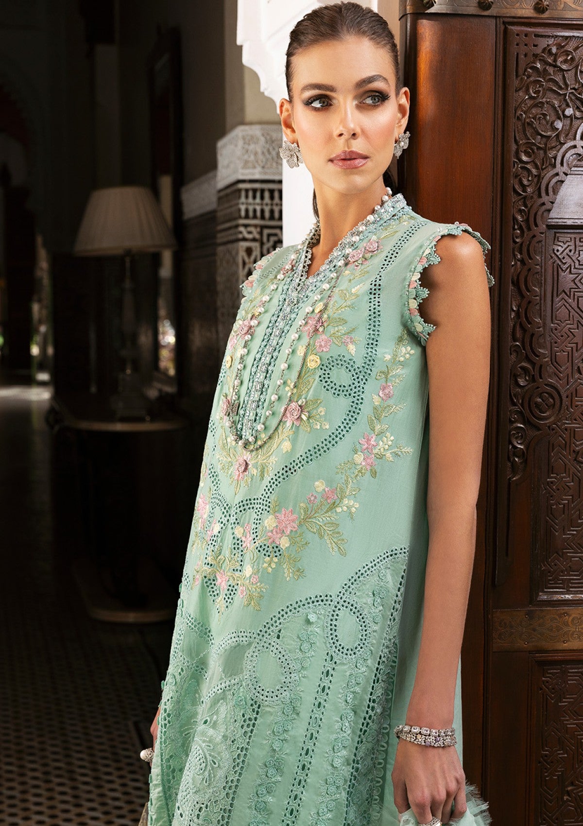 Maria B Voyage À Luxe Mbv25-14A Lawn Collection 3 Maria B Voyage À Luxe Mbv25-14A Lawn Collection - Image 3