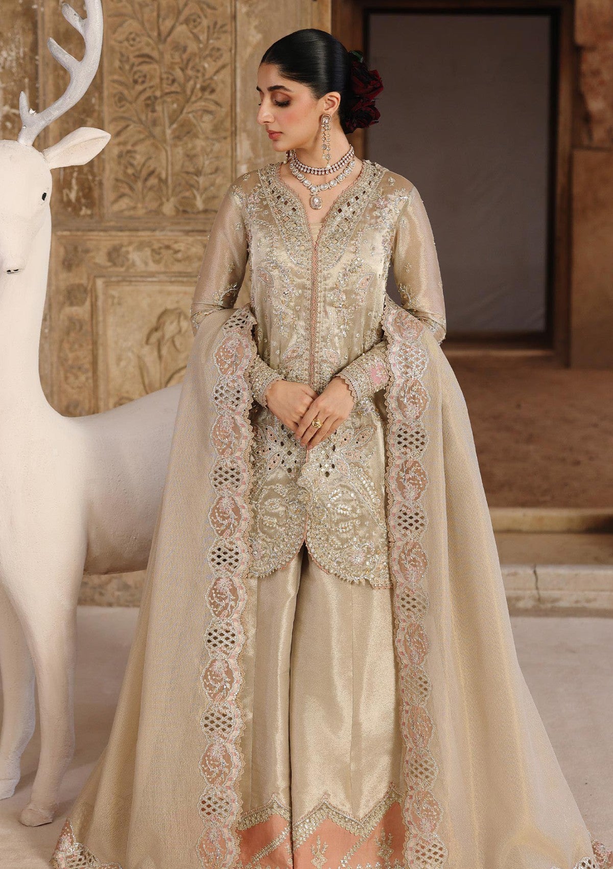 Qalamkar Ameera Rh-07 Wedding Festive Shadmani 25 Formals 2 Qalamkar Ameera Rh 07