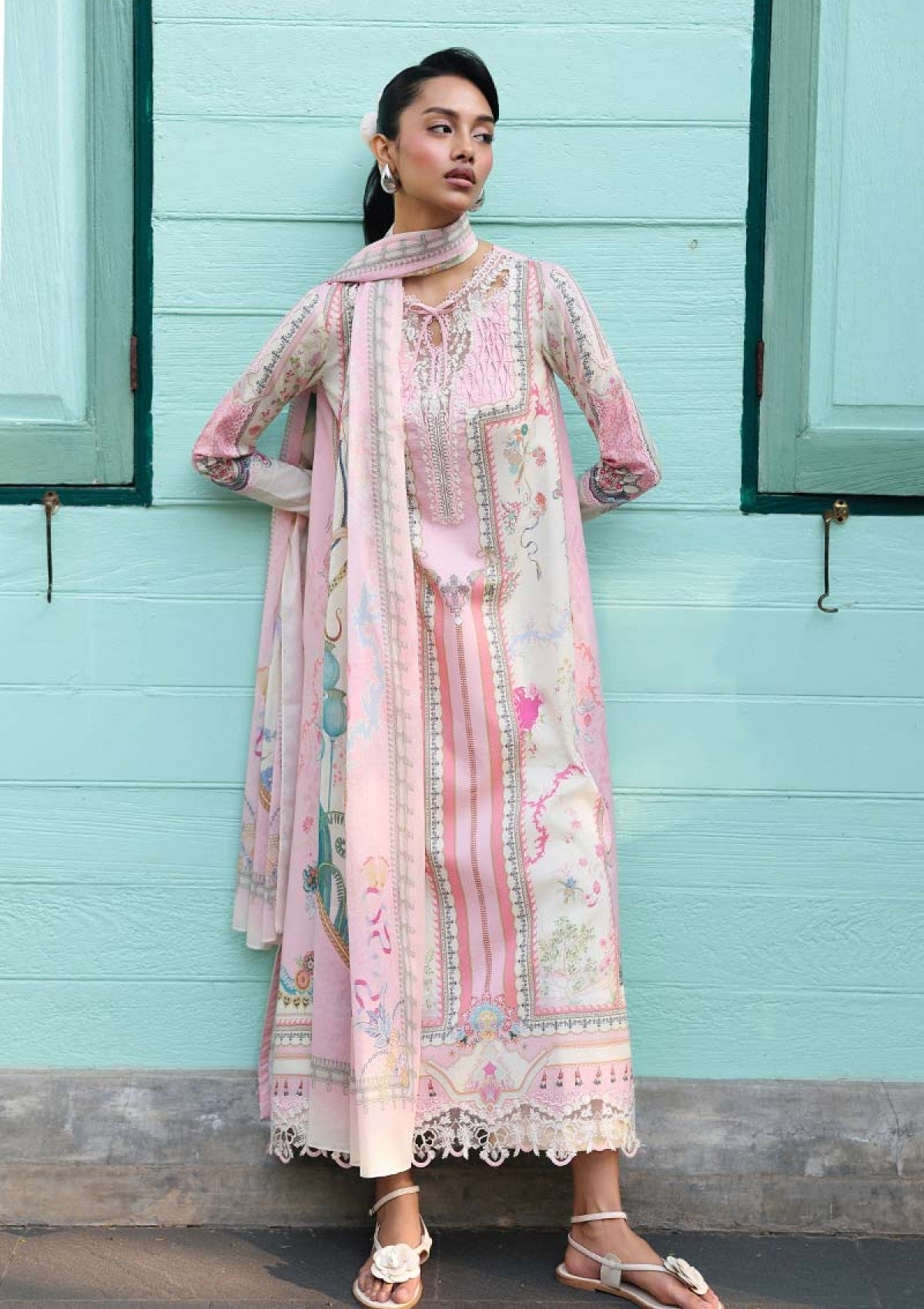 Qalamkar Elara Qql-06 A Unstitched 26 Q Prints Lawn 1 Qalamkar Elara Qql-06 A
