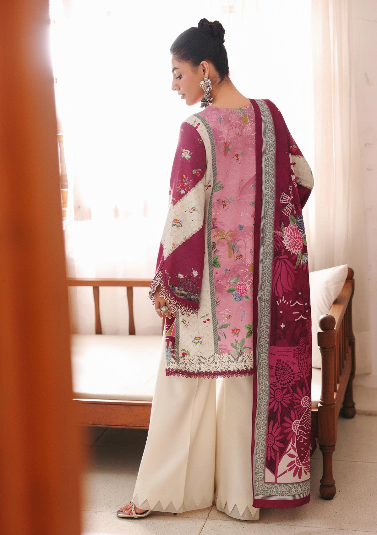 Qalamkar Kenna Qqpw-10 B Q Prints 25 Winter 2 Qalamkar Kenna Qqpw 10 B