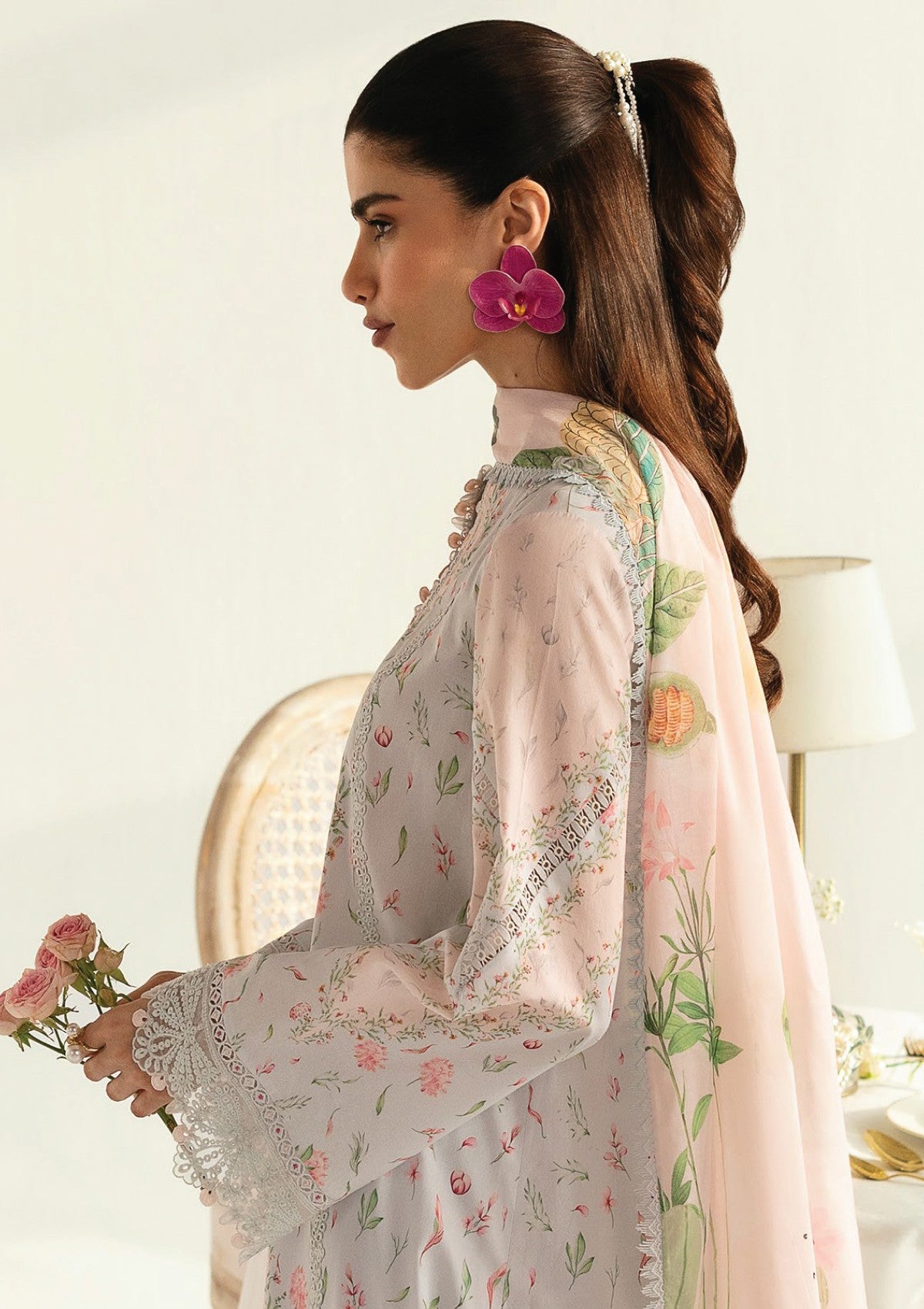 Qalamkar Lira Pq-07 A Q Prints 25 Lawn 6 Qalamkar Lira Pq 07 A