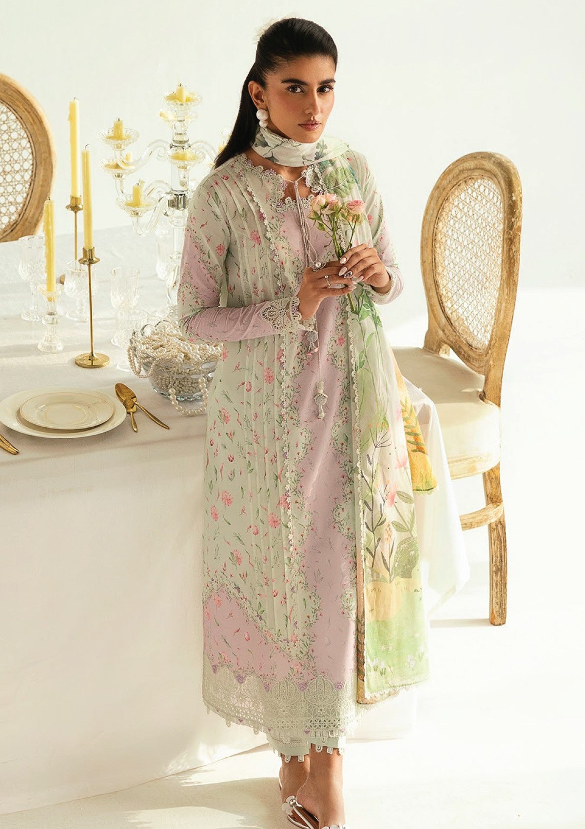 Qalamkar Lira Pq-07 A Q Prints 25 Lawn 1 Qalamkar Lira Pq-07 A