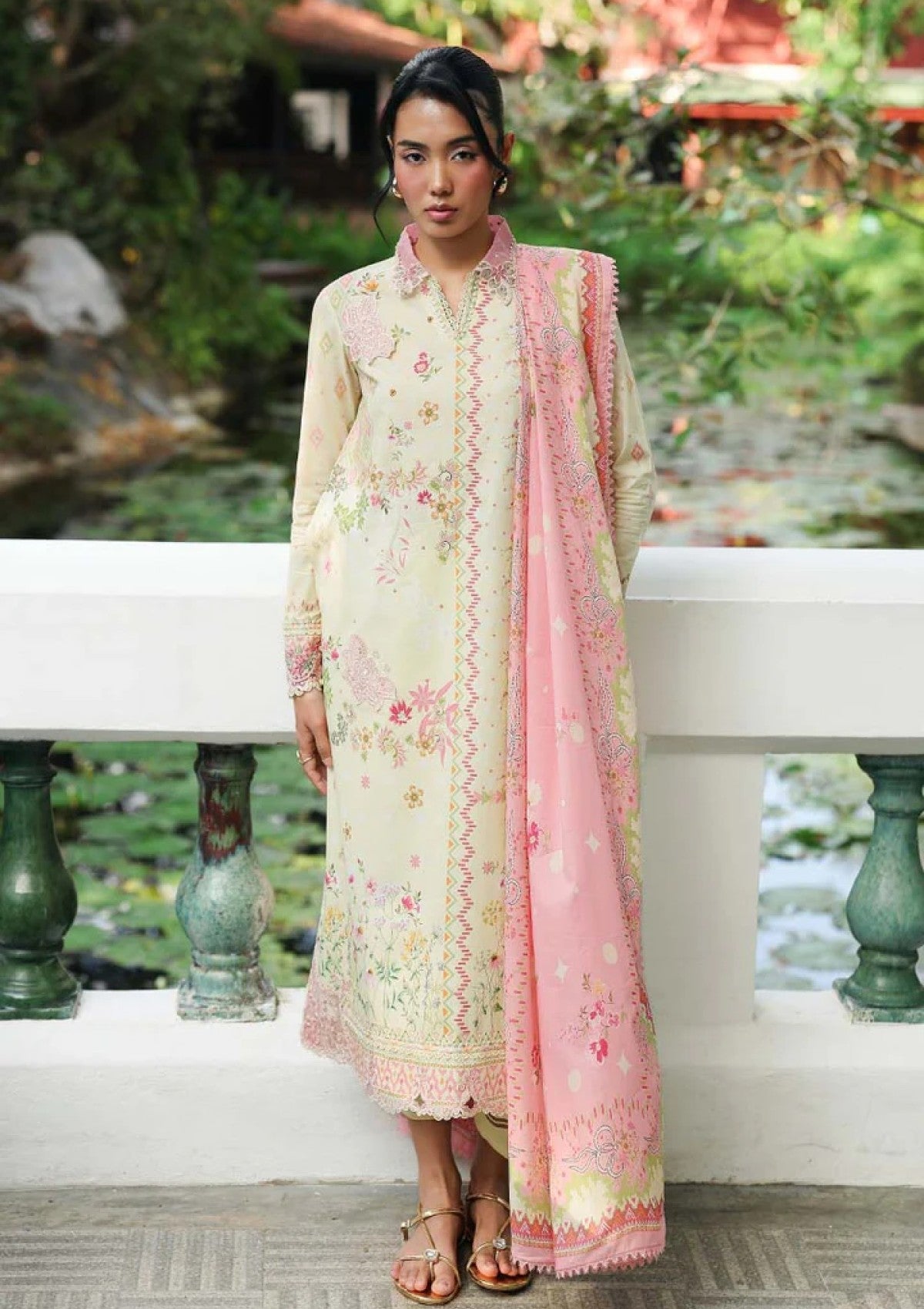 Qalamkar Mairi Qql-03 A Unstitched 26 Q Prints Lawn 1 Qalamkar Mairi Qql-03 A