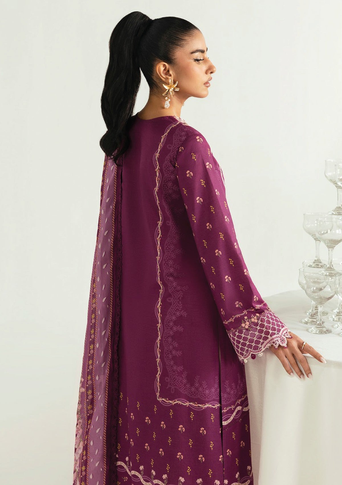 Qalamkar Miya Pq-01 B Q Prints 25 Lawn 3 Qalamkar Miya Pq 01 B