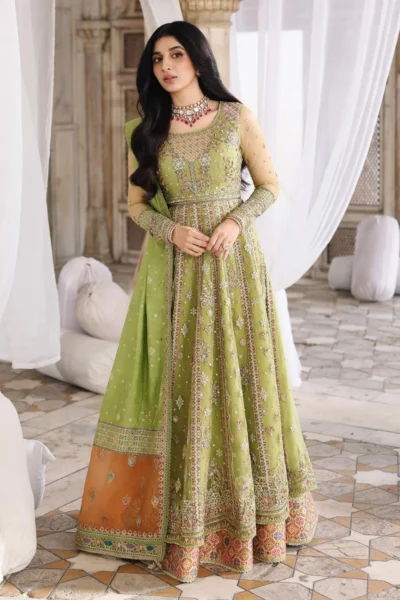 Shop Pakistani Clothes Online Uk 14 Qalamkar Rh-03 Gulnara