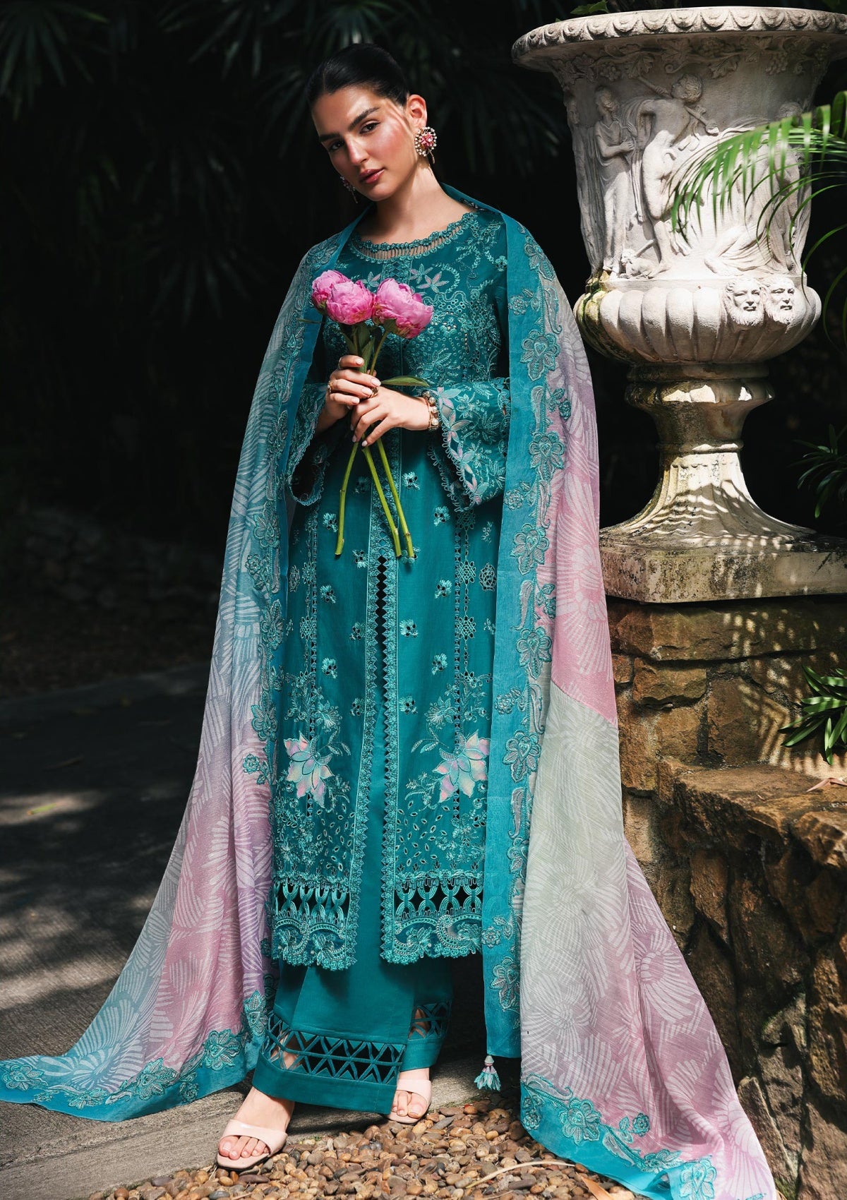 Qalamkar Sapphire Rp-03 Drop 1 Q Line 26 Lawn 1 Qalamkar Sapphire Rp-03