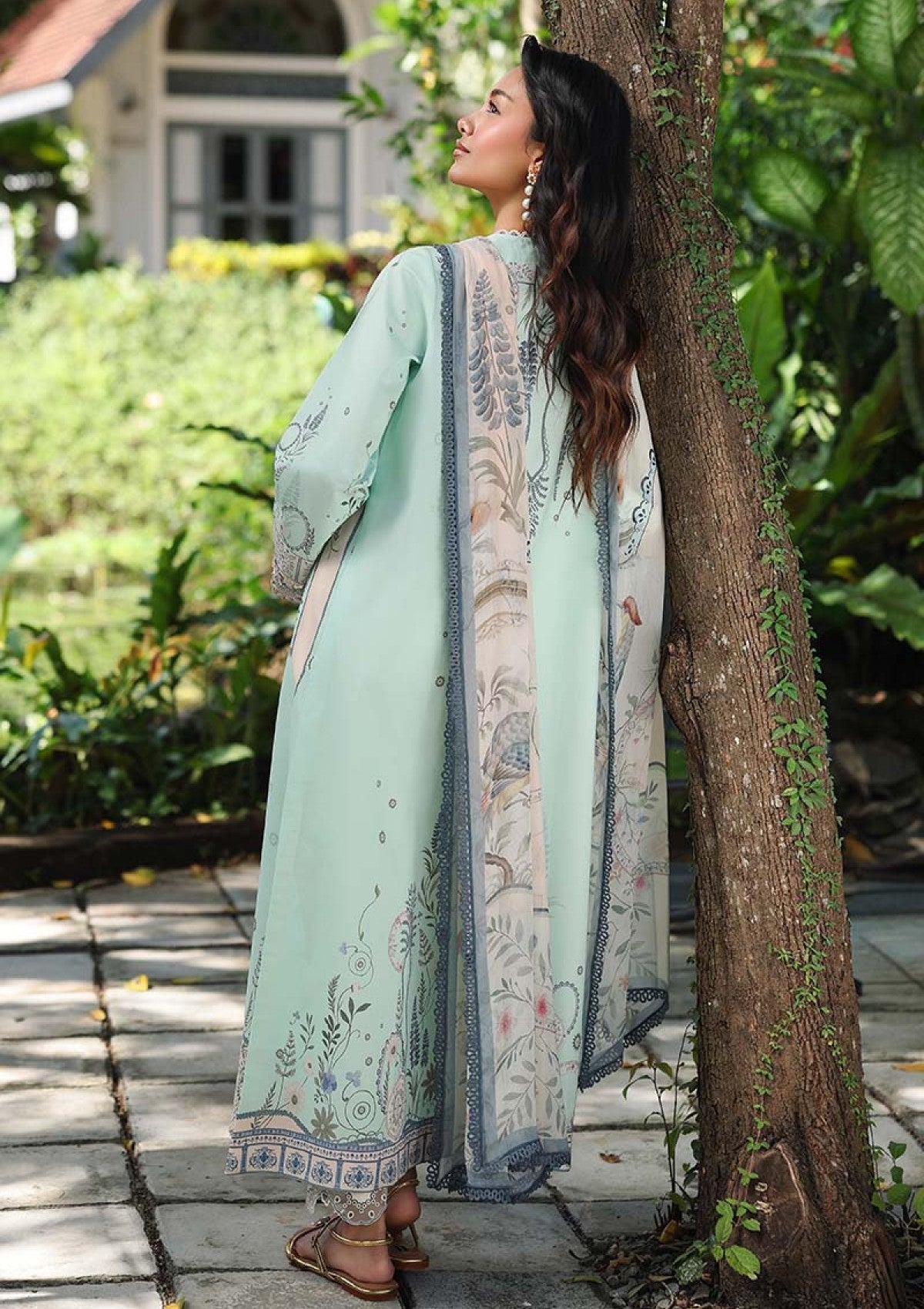 Qalamkar Slona Qql-04 A Unstitched 26 Q Prints Lawn 2 Qalamkar Slona Qql 04 A