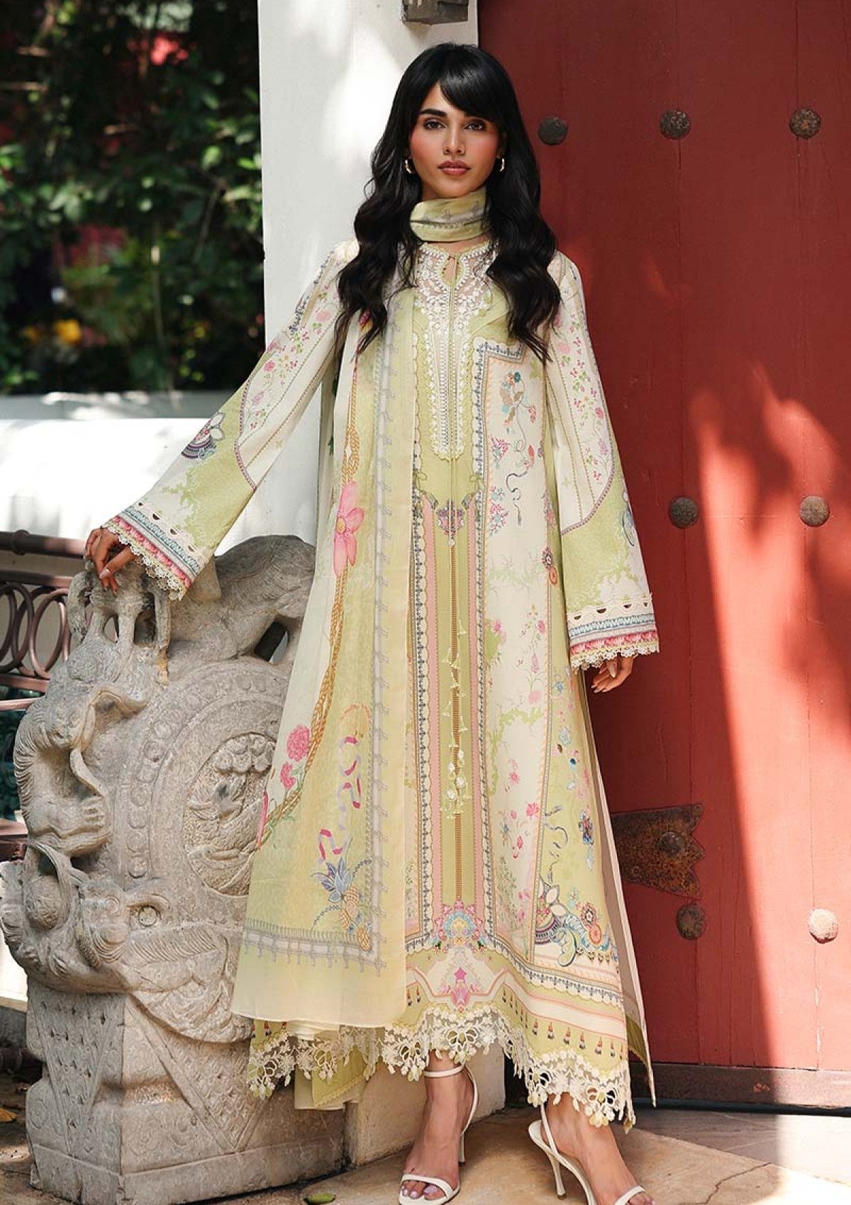 Qalamkar Vaila Qql-06 B Unstitched 26 Q Prints Lawn 1 Qalamkar Vaila Qql-06 B