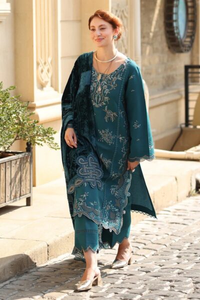 Rang Rasiya Carnation Luxury Shawl Edit Cwd-01 Mint