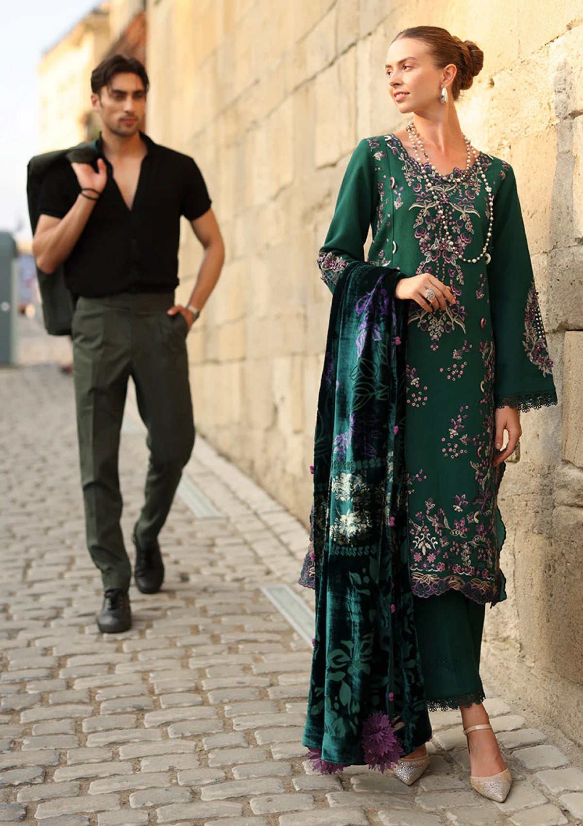 Rang Rasiya Carnation Luxury Shawl Edit Cwd-04 Matcha Winter Collection 4 Rang Rasiya Carnation Luxury Shawl Edit Cwd 04 Matcha