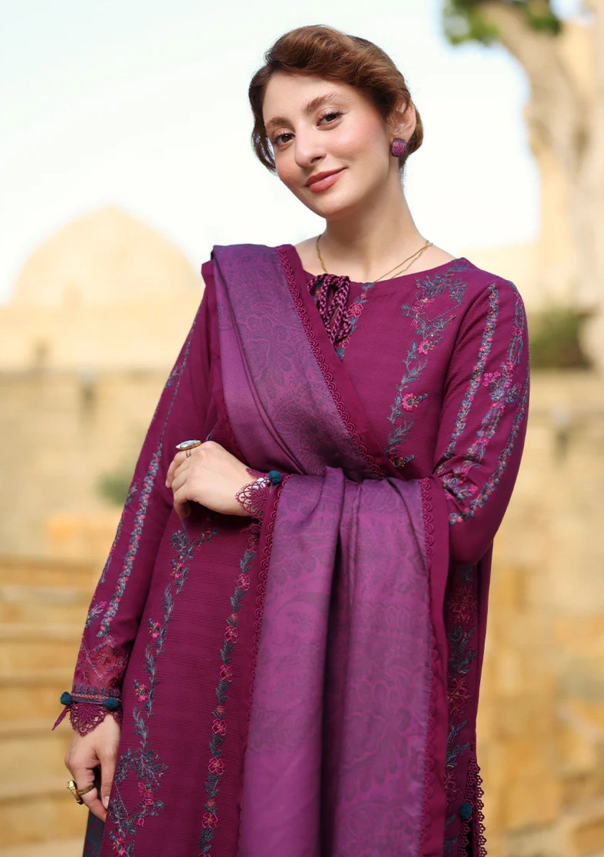 Rang Rasiya Carnation Luxury Shawl Edit Cwd-12 Frappe Winter Collection 3 Rang Rasiya Carnation Luxury Shawl Edit Cwd 12 Frappe