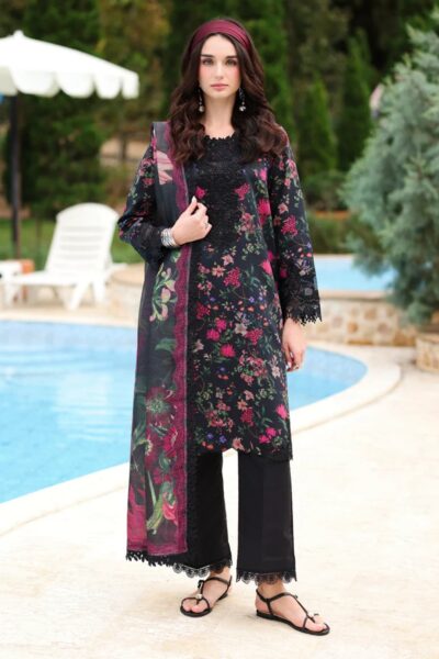 Shop Pakistani Clothes Online Uk 16 Rang Rasiya Lifestyle Summer V1Sld-03 Midnight